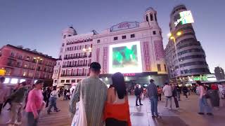 VIRTUAL WALK IN THE CITY /MADRID SPAIN