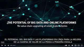 Big Data y plataformas en línea: mejorando la cadena de valor de la pesca a pequeña escala