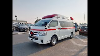 2015 TOYOTA HIACE VAN AMBULANCE