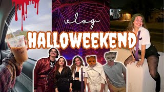 🕷️🎃 FOUR days of HALLOWEEN 👻🕷️ | trick or treating, partying & day of the dead vlog