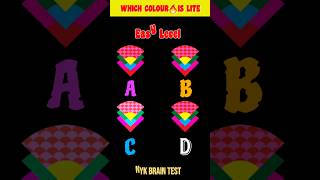 Find Out Lite And Dark Colour #iqtest #riddles #paheliyan #mindset #shorts