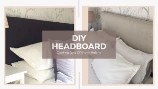 DIY - How to change the fabric on a headboard