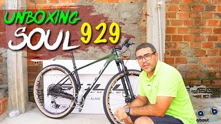 Unboxing da SOUL SL929 Verde Militar: Minha nova MTB [about:bike]