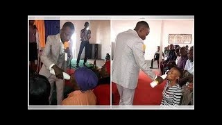 South African prophet claims he turned bleach into 'blood of Jesus', feeds congregation (photos)