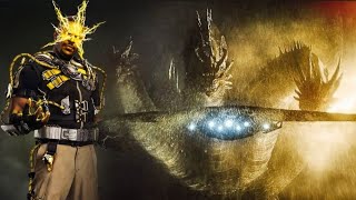 Godzilla: KOTM [2019] - King Ghidorah's full power but with TASM2 Electro theme