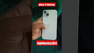 ₹ 37999 iPhone 15 Flipkart Open Box Delivery BBD Sales #iphone15  #unboxing #video#bigbillionday2024