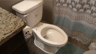 How to install or remove a toilet seat