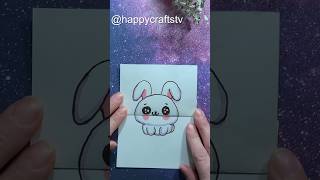 Surprise Bunny Card #easterbunny #surprise #cardmaking #diycraftideas