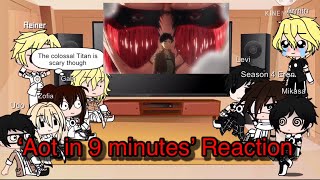 ‘Aot’ reacts to Aot in 9 minutes