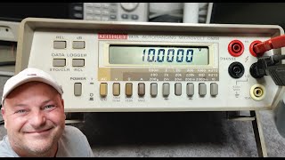 Keithley 197A Autoranging microvolt DMM LCD repair