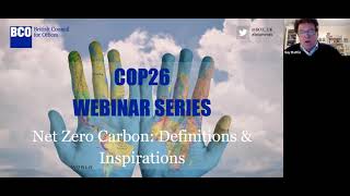 COP26 - Net Zero Carbon: Definitions & Inspirations