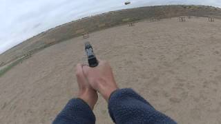 Glock 19 with trident suppressor- Walter P22 with outback suppressor