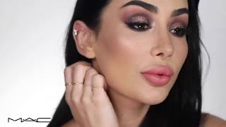 M∙A∙C Cosmetics: Create a Glamorous Smokey Eye with Maya Ahmad