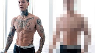 CHRIS HERIA PHOTOSHOP MAKEOVER - TATTOO REMOVAL