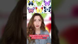 RESİMDEKİ KELEBEKLERDEN HANGİSİNİ SEÇTİNİZ?! 🦋😱 #shorts #tiktok #viral