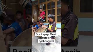 Bocil epep masih belajar ngebangplak #emakbusterr