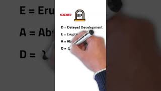 CAUSES OF DELAYED ERUPTION - MNEMONIC