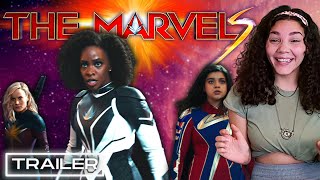 THE MARVELS teaser trailer reaction