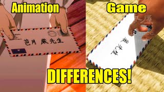 Top Key Differences - Shenmue the Animation EP1 vs Shenmue games