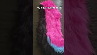 My new favorite tail?? :00 #business #furry #furs #etsybusiness #furrytails #onlinebusiness