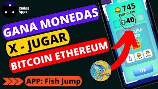 📲 Fish Jump Paga | Nueva APP Para Ganar CRIPTOMONEDAS | 😍