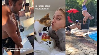 Ilya Pop His Shoulder In Its Place On Camera  - David Dobrik & Vlog Squad Instagram Stories 43