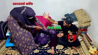 "Analysis of the behavior of the evil second wife and its effect on the first wife"