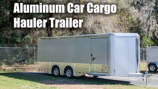 Aluminum Car Cargo Hauler Trailer | Sundowner