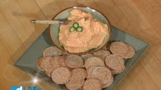 Spelt Crackers & Cheddar Dip