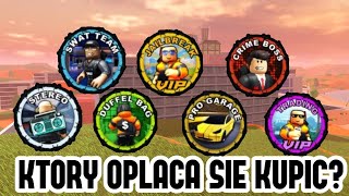 KTÓRE GAMEPASSY WARTO KUPIĆ W JAILBREAK? (2024) | ROBLOX JAILBREAK POLSKA