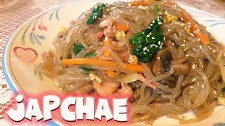 How to cook Japchae Noodles with Stir-fried Vegetables #trending #viral