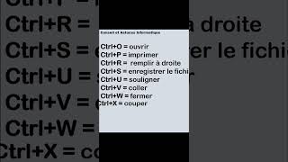 les raccourcis clavier qu'il vous faut