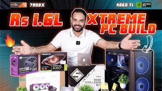 *EXTREME* Rs 1.6 lakh Gaming & Editing PC Build In India 2023 | AMD Ryzen 9 7900X & RTX 4060Ti