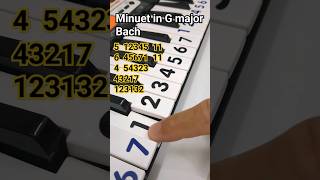 A Short Classical Piano 🎹 Minuet in G major 🎹 Bach