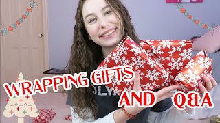 Wrapping Christmas Gifts And Answering Your Questions!