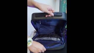 Hard shell laptop esports backpack waterproof anri robo with USB Port