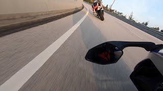 Yamaha R1M  |  Aprilia RSV4 RF Highway & Top Speed