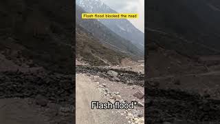 XUV 700 stuck due to Flash floods on Adi Kailash road| @TravelIsNirvana