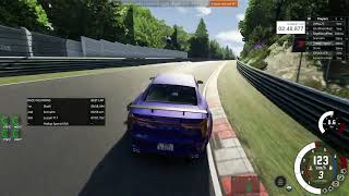 Throwing a Modified Ford Interceptor (Bastion) Around Nordschleife - BeamNG Drive Multiplayer