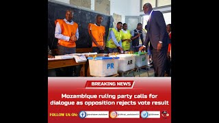 Desitdown News (Mozambique ruling party calls for dialogue as opposition rejects)#desitdown #new