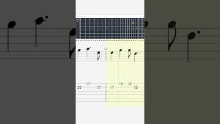 U2 - New Year's Day - Basic Guitar TAB  #u2 #newyear #shorts  #guitar #2024 #guitartabs