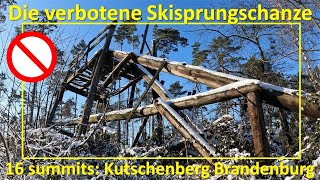 Die verbotene Skischanze am Kutschenberg #Brandenburg #16summits #wandern #outdoors