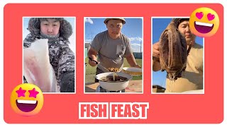 Cooking Fish Over Fire: A Rustic Outdoor Experience