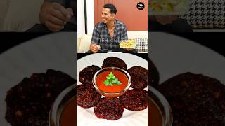 AKSHAY KUMAR ka VIRAL BEETROOT TIKKI ❣️😍 Recipe #shorts #akshaykumar #viralrecipe #food #tfhkitchen