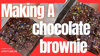 Chocolate brownie |easy simple cake mix |chocolate recipe