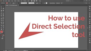 Direct Selection illustrator Tool | Smart Techno SR