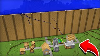 Я ПОСТРОИЛ ПЛОТИНУ ЧТОБЫ СПАСТИ ДЕРЕВНЮ ОТ ЦУНАМИ В МАЙНКРАФТ | Компот Minecraft