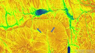 Forêt ouverte – Indice d’humidité topographique issu du LiDAR