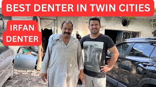 HOW TO REPAIR AND REMOVE DENTS  FROM YOUR CAR | IRFAN DENTER | BEST DENTER IN  TWIN  CITIES