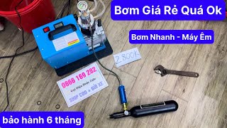 Tét Bơm Máy Cao Áp PCP Giá Rẻ, Bơm Máy Nén Khí Cao Áp Bơm Súng Hơi PCP